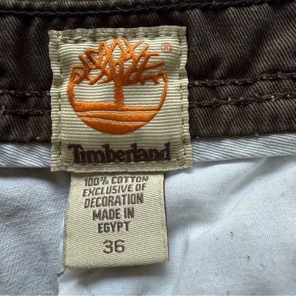 Timberland Men’s Cargo Shorts Rugged Outdoor Style Size 36 pocket casual summer - Picture 3 of 14